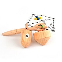 줄 원목 업그 장난감 민속놀이 옛날 팽이 더블 나무 도매포인트有00634 보드게임