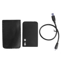 하드 디스크 외장 외장형 박스 USB C 3.0 c타입 2.5 인치 HDD SSD 쉘 SATA 인클로저 드라이브 추가 케이스 케이블, [06] USB 3.0 HDD A