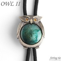 클루아조네코리아 볼로타이 스트링타이 목걸이 부엉이 OWL II 파