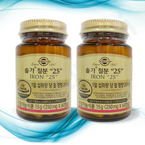 솔가 철분 25, 상세 설명 참조