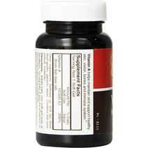Carlson Labs 천연 비타민 A 10000 IU 250 소프트젤, [02] 100개(1팩)