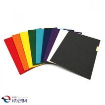 근영사 아이디얼 프리미엄 L홀더 인조가죽 파일 엘홀더 다용도파, 종류:화이트