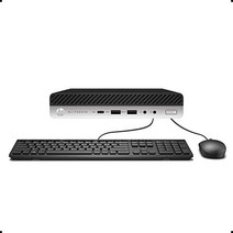 Amazon Renewed HP EliteDesk 800 G3 미니 비즈니스 데스크톱 PC Intel 쿼드코어 i5-6500T