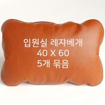 병원베개 레쟈베개 베개7호 입원실베개 (5개 한묶음), 밤색, 5개