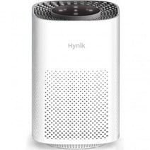 침실용 Hynik Alviera 공기 청정기 H13 True HEPA 필터 포함 연기 꽃가루 비듬 머리 냄새 24db 여과 시스템 사무실 거실 주방 가정용 Gfit 수면 안대, White