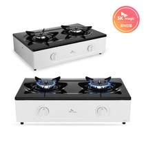 [SK매직] 실속형 NEW 에코 2구 가스레인지 GRA-850SR, 가스선택:도시가스(LNG), 상세 설명 참조