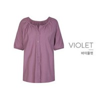 [더아이잗(여성)] [더아이잗][더아이잗] 더아이잗 슬릭넷 퍼프 핀턱 블라우스IK6P0B