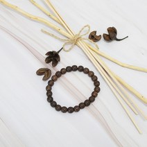 조림침향 합장주 8mm 침향나무 침향팔찌 염주팔찌, 손목둘레 19cm