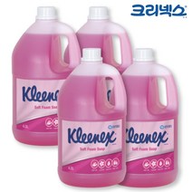크리넥스 핸드워시 폼 솝 그린플로럴향 4L x 4개 _ 2023789EA, 1, 본상품선택
