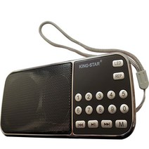 효도라디오 K-208 정품음원 501곡 포함, 레드, K-208+501곡