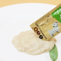 어미견 짜먹는 애견간식 치킨살 하루한포 4p 반려견카페 체력회복 펫린이