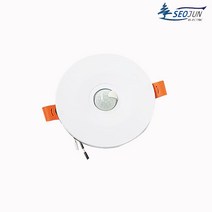인체감지기 재실감지기 매입형 천장형 SJES-10FL, 단품