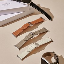 SOTA 애플워치스트랩 8 7 6 se se2 호환 앱송 싱글투어 스트랩, 38/40/41mm, 바닐라 화이트
