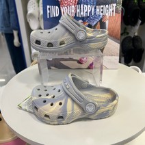 크록스 NC야탑점 아동용 클래식 마블 클로그 토들러 베이지 206838-1FS (130CM-165CM)
