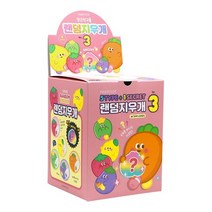 핑크풋 500 당근친구들 랜덤지우개 ver3 60종 세트, 랜덤발송, 9개
