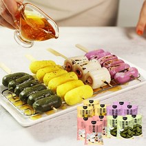 [홈앤쇼핑 TV 홈쇼핑 상품_담미향떡] 담소떡+쑥떡+고구마떡+임실 치즈스틱 떡 4종세트 (총 12팩 4.2kg), 12개, 350g