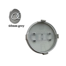 60mm 61mm 69mm 자동차 스타일링 휠 센터 캡 허브 커버 배지 아우디 A3 A4 A5 A6 A7 A8 S4 S6 액세서리 4 개입, [01] 60mm Grey-4B0601170