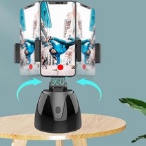 스마트폰짐벌 핸드폰 휴대폰 Q1 자동 얼굴 추적 스마트 셀카봉 360 도 회전 거치대 짐벌 안정기 비디오 브이로그 라이브용