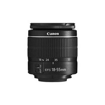정품 캐논 EF-S 18-55mm f/3.5-5.6 III 카메라 렌즈(화이트 박스 새 제품) 국제 모델(리뉴얼)