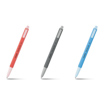 모나미 153 CLIP 볼펜 3종 세트 0.5mm, Black, Blue, Red, 24세트