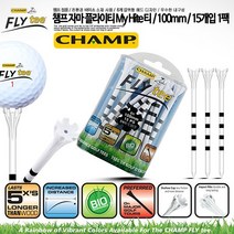 챔프 자마 플라이티 골프티 My Hite 100mm, 혼합 색상