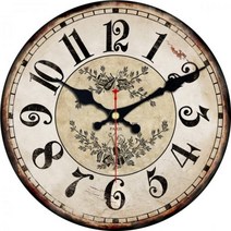 재미 있는 치과 의사 사무실 치과 치료 소박한 대형 벽시계 장식 침실용 Horloge Murale 보육 무음 시계 아트, 12811_6inch(15cm)