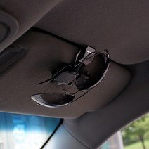 차량용 썬글라스 안경클립 주차권 카드집게/G4렉스턴 스포츠칸 슈퍼2w k9 k3포르테쿱 로디우스 테라칸 로체 임팔라 올뉴쏘울 트레일블레이저 이쿼녹스 트래버스 볼트, 밴드파워핸들봉, 블랙