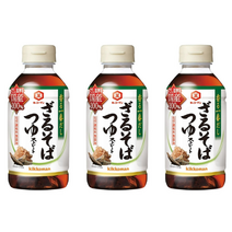 스트레이트 타입 기꼬만 자루소바쯔유 300ML, 300ML x 3개