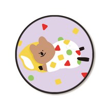 잠옷 쿼카 스마트톡+그립톡, 화이트바디, B