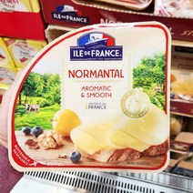 ILE DE FRANCE 노르망딸 슬라이스 치즈 150g X 2개입, 종이박스포장