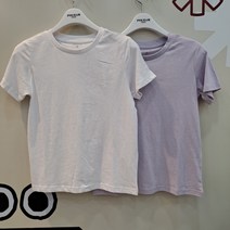 폴햄키즈 부들부들 오가닉 반팔 기본티셔츠 친환경 면100 [애플점] 레이어드 흰티 아동 주니어