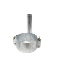 교차로 안전거울 반사경용 고정걸이 전신주 브라켓 교통사고방지 사업안전, 350@