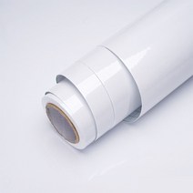 단색 자기 접착 비닐 벽지 거실 주방 캐비닛 가구 스티커 PVC 방수 대리석 연락처 용지, [01] 40cm x 1m, [01] Shiny White