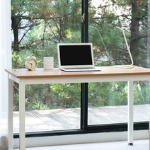 TS-04 컴퓨터책상 사무용책상 타공책상 1200 1400 1600 1800, 블랙프레임-화이트