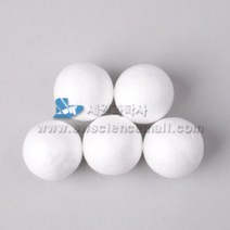 스티로폼구(흰색)_02124, 흰색-10mm 100개입