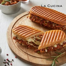 라쿠치나 바베큐 풀드포크 파니니 샌드위치 125g, 1개, 120g