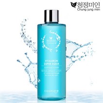 [청정미인] 히아루론 수퍼 아쿠아 앰플토너 420g 스킨 대용량, 선택:본품