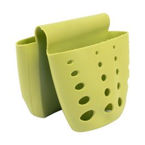 socean 업소 더블 싱크볼 2칸 포켓 설거지 수세미 도구 보관 식당 주방 수납 통 걸이형 주머니 걸이 미니 바구니 싱