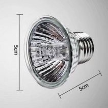 수족관 애완 동물 양서류 램프 도마뱀 난방 전구 거북이 Basking UV 빛 파충류 레저 장식, 02 50 W