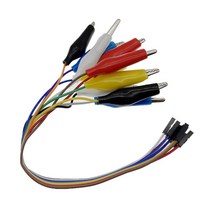 회로기판 납땜 연습용 기판 만능 pcb MB-102 MB102 브레드 보드 400 830 포인트 65 점퍼 와이어 솔더리스 PCB 빵 테스트 Arduino 파워 모듈 용 DIY, [11] Crocodile Cable F