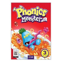 Phonics Monster 3: Long Vowels(Student Book)(with Readers&App), Phonics Monster 3: Long Vowe.., A List 편집부(저),A List.., A List