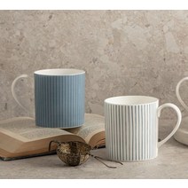 [한국도자기] 코지 블루 머그, 상세설명 참조, 없음