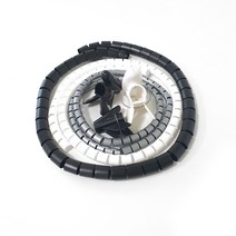매직케이블 전선정리 케이블 선보호 선정리 16mm 22mm 28mm 32mm, 리더기-블랙 22mm