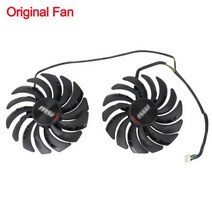 95MM PLD10010S12HH 냉각 그래픽 팬 MSI Radeon RX 5700 게임용, 01 Original fan