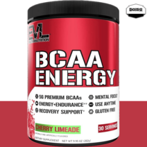 EVL BCAA BACC 류신 타우린 부스터 파우더 282g, BCAA 282g 체리 라임에이드