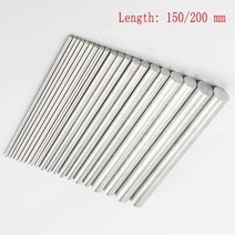 알루미늄각관 아시바파이프 아연각관 알루미늄 al 6061 원형 막대 알루미늄 산업 또는 diy 금속 재료 프레임 금형 cnc 금형에 대한 금속 막대에 대한 강한 경도 막대, 10x150mm