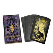 타로책 스프레드천 동양 카드 종류 예쁜 초보 세트 le tarot 방황하는 정신 타로 영어 오라클 탁상 엔터테인먼트 보드 게임 성인