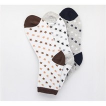 5개 남자 별 도트무늬 칠부 반바지 코디 양말 단화용 조거팬츠 운동화용 슬랙스용