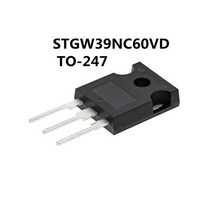 STGW39NC60VD 600V40A 인라인 IGBT 고전력 트랜지스터 T0-247, 한개옵션0