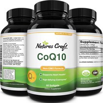 미국직구 CoQ10 100mg 소프트젤 코엔자임 Q10 100mg 스킨 에너지 필 CoQ10 설탕밸런스 뇌부스터, 수량, 상세참조